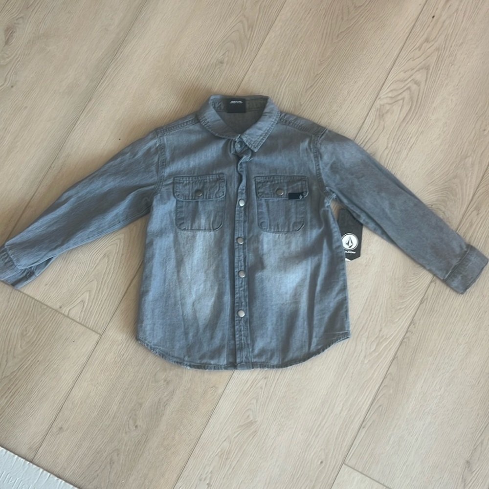 Volcom Denim Button up